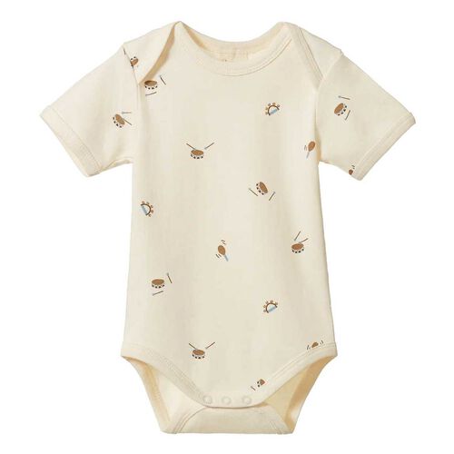 Nature Baby Short Sleeve Bodysuit